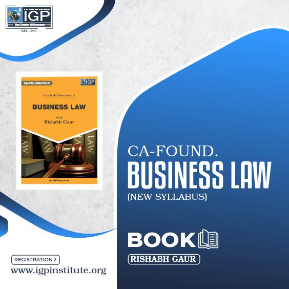 CA-Business Law-Mr. Rishabh Gaur